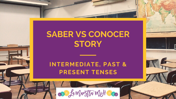 A Saber vs Conocer Story with Past & Present Tenses